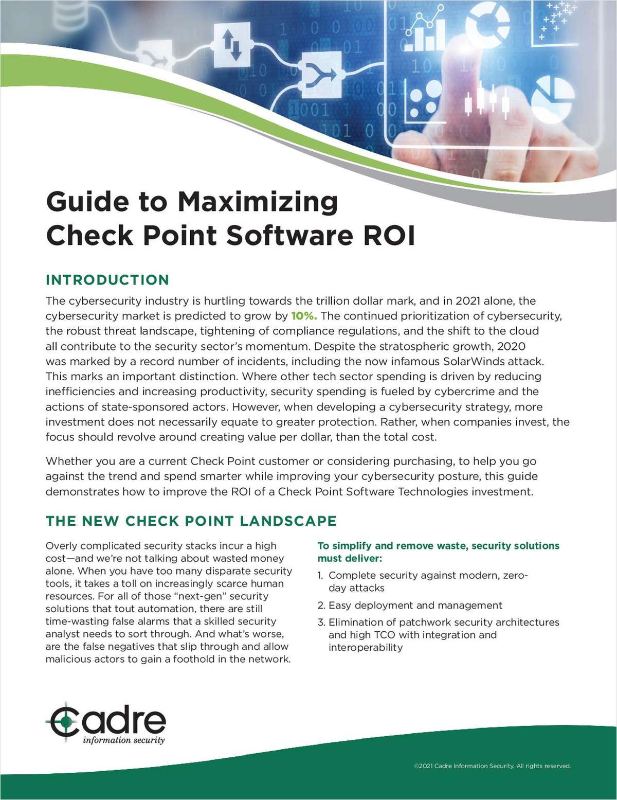 Guide to Maximizing Check Point Software ROI