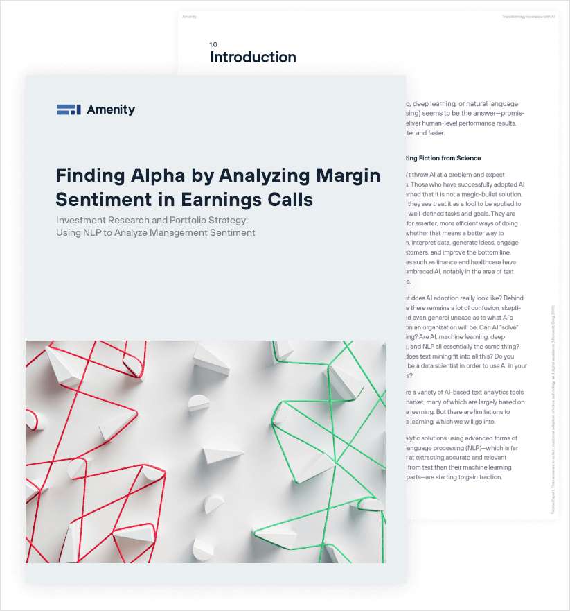 Finding Alpha by Analyzing Margin Sentiment in Earnings Calls