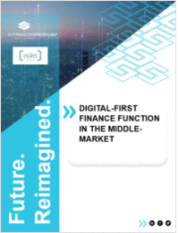 DIGITAL-FIRST FINANCE FUNCTION IN THE MIDDLE-MARKET