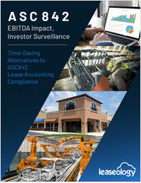 ASC 842 EBITDA Impact, Investor Surveillance