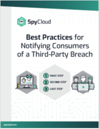 Best Practices for Notifying Consumers of a Third-Party Breach