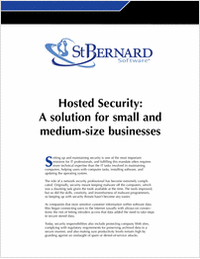 Hosted Security for Small and Medium-Sized Businesses