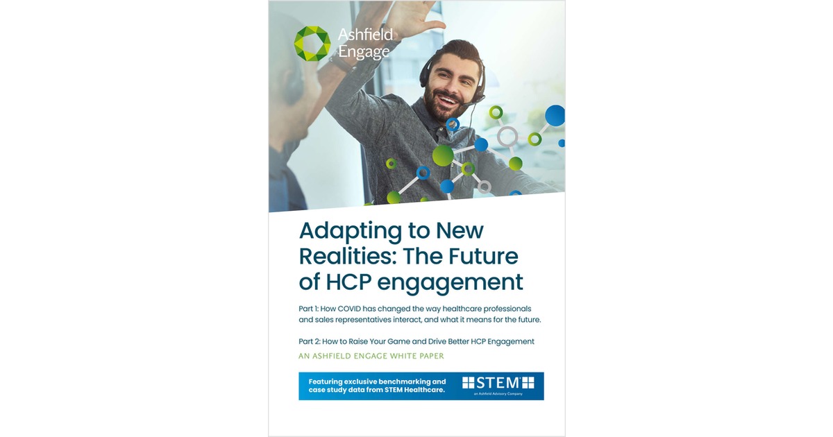 Adapting to New Realities: The Future of HCP engagement