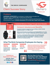 The Brick Companies-Client Success Story - Givhero Employee and Community Wellness
