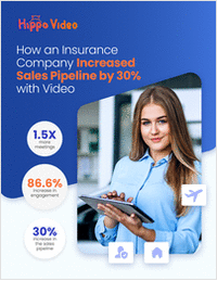 How a leading Insurance Company Increased Sales Pipeline by 30% using videos