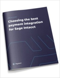 How to Choose the Best Payment Integration for Sage Intacct