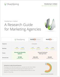 Compare SharpSpring and HubSpot - A Research Guide for Agencies