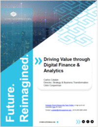 Driving Value through Digital Finance & Analytics