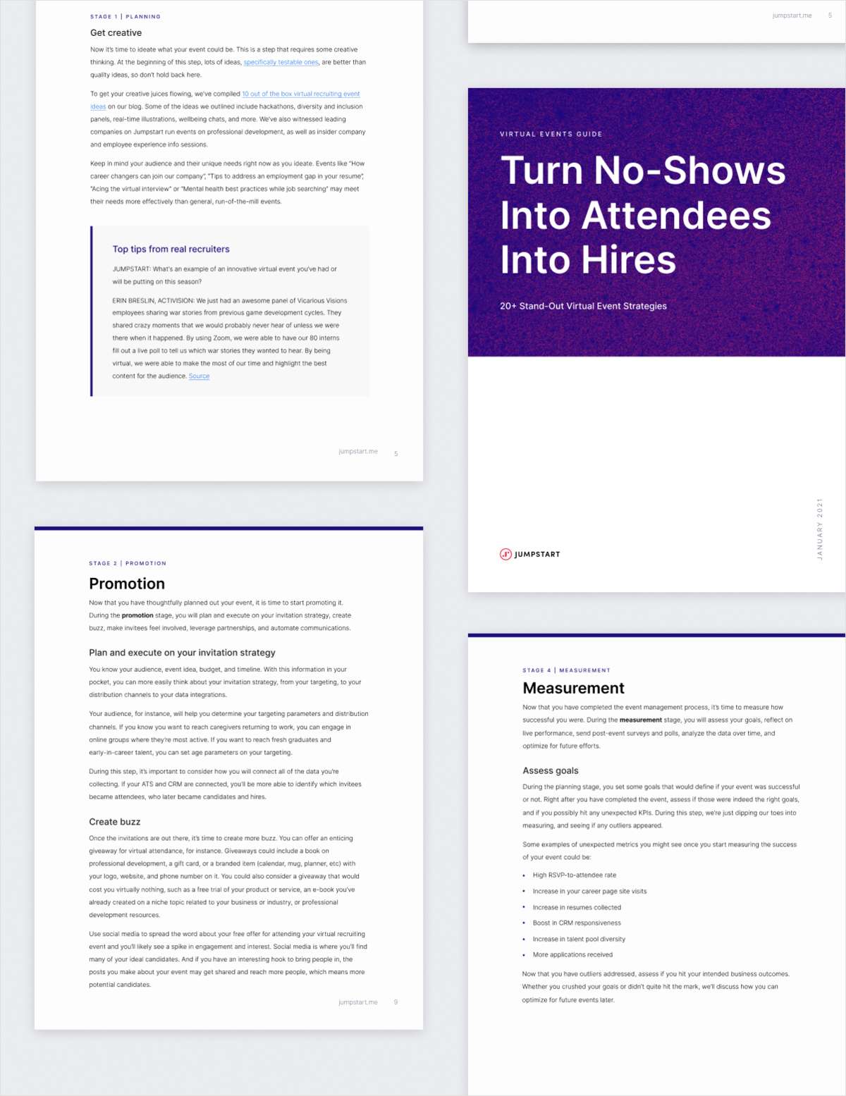 Free Virtual Events Guide: Turn No-Shows Into Attendees Into Hires