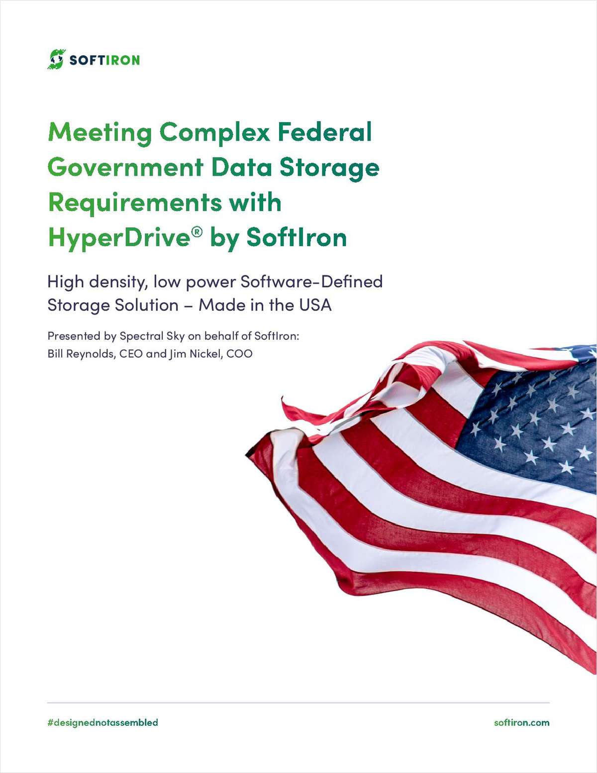 Meeting Complex Federal Government Data Storage Requirements with HyperDrive® by SoftIron