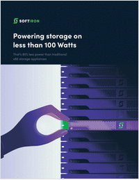 Powering Storage on Less Than 100 Watts