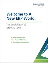 Welcome to the New ERP Word: Countdown to S/4HANA