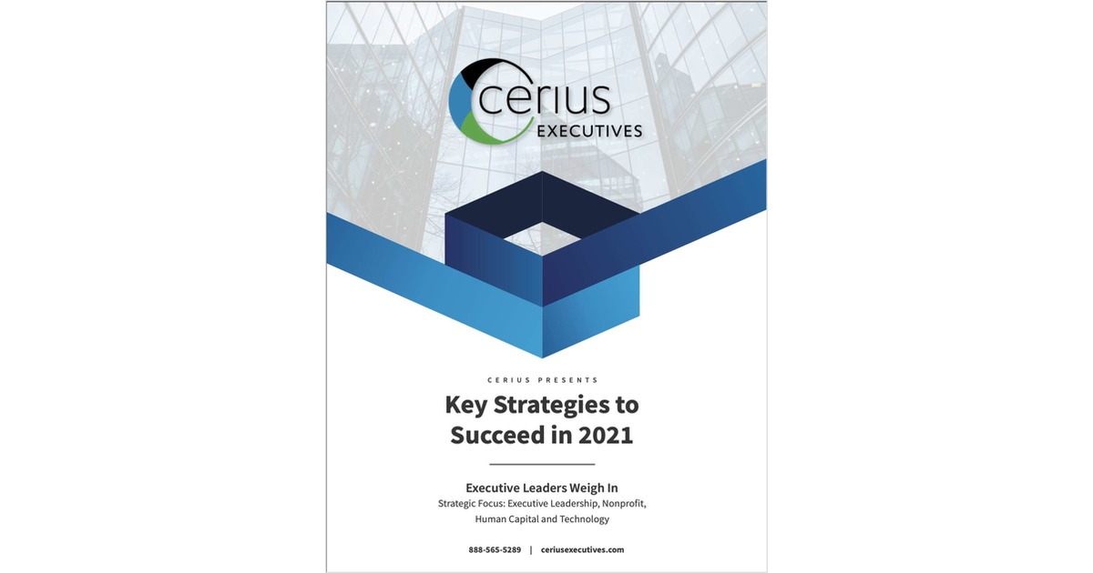 Key Strategies to Succeed in 2021