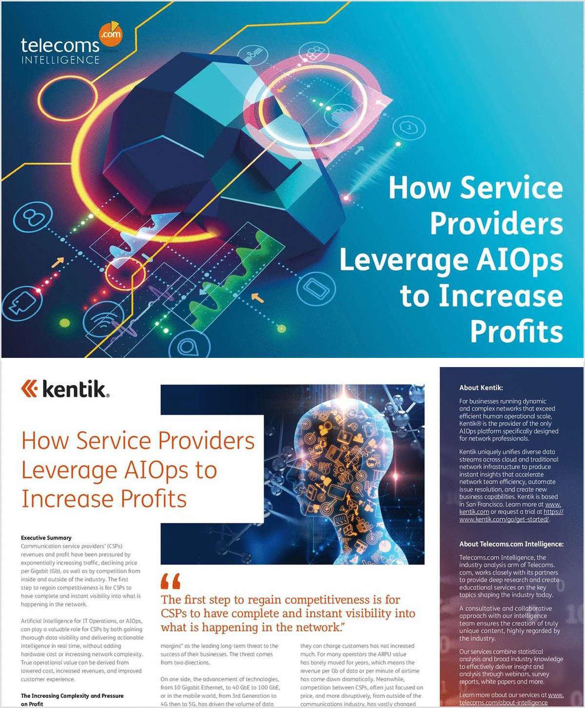 How Network Service Providers Leverage AIOps to Increase Profits