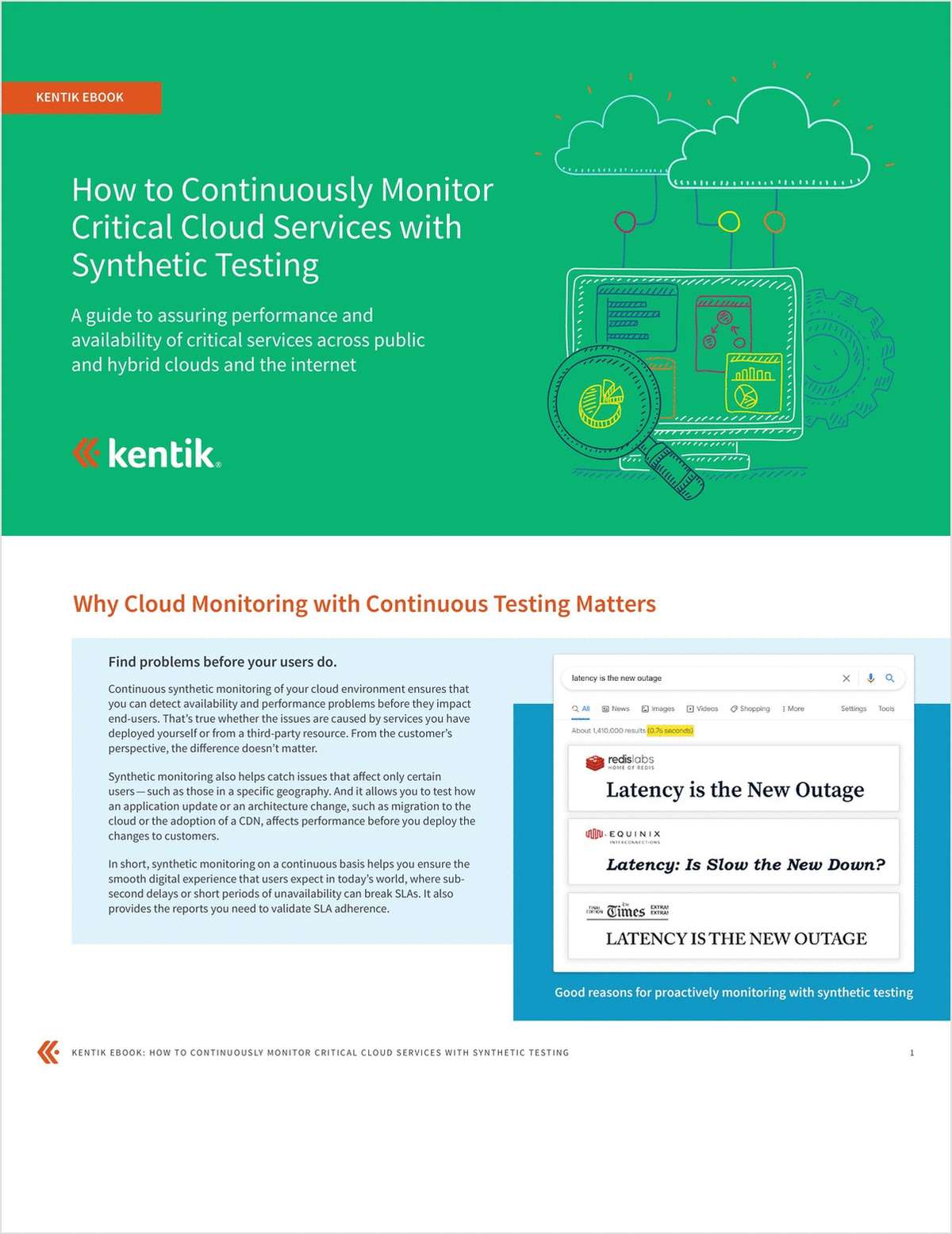 How to Continuously Monitor Critical Cloud Services with Synthetic Testing