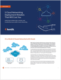 Five Cloud Networking Deployment Mistakes That Will Cost You