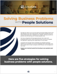 Solving Business Problems with People Solutions