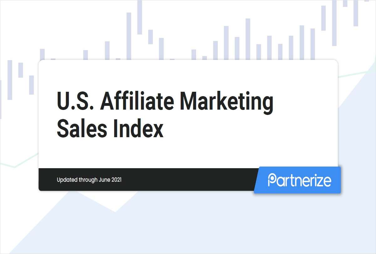 US Affiliate Marketing Sales Index