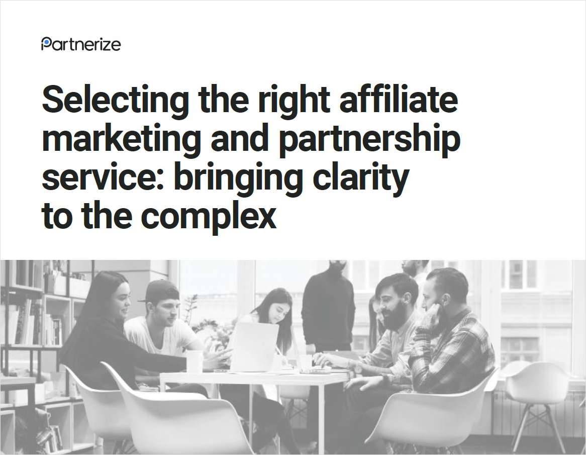 Why Selecting The Right Affiliate Marketing and Partnership Service Can Bringing Clarity To The Complex