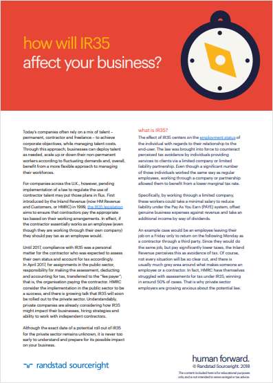 how will IR35 impact your business?