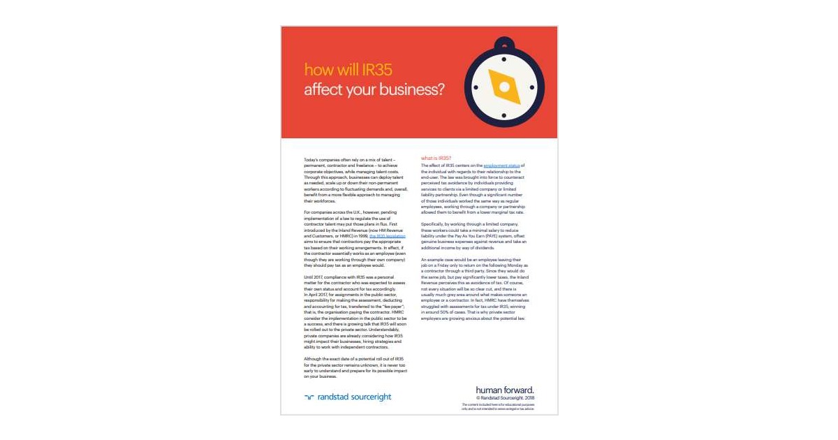 how will IR35 impact your business?