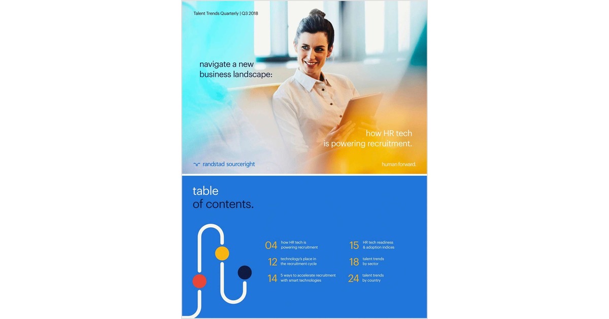 Navigate the new business landscape with Randstad Sourceright Talent Trends Quarterly
