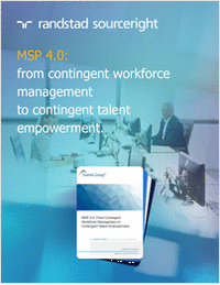 MSP 4.0: from contingent workforce management to contingent talent empowerment.