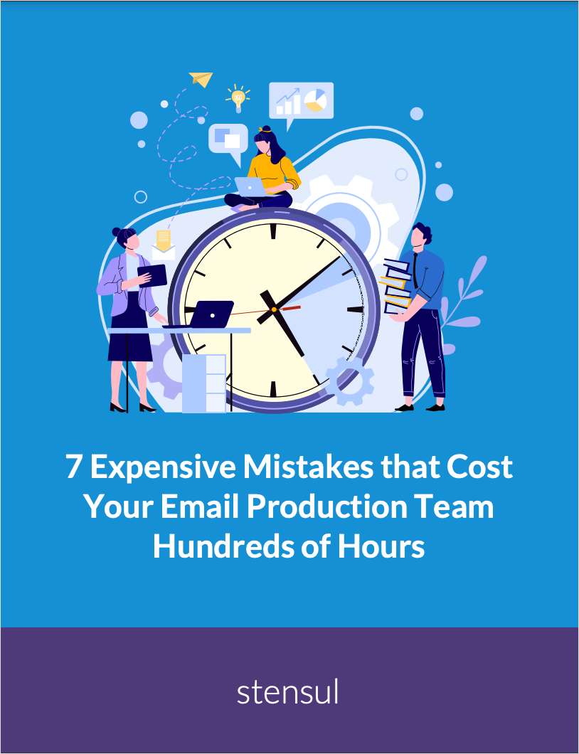7 Expensive Mistakes that Cost Your Email Creation Team Hundreds of Hours