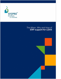 The When, Why, and How of ERP support for LEAN