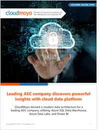 Leading AEC Company Discovers Powerful Insights With Cloud Data Platform