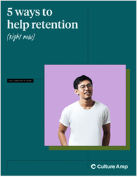 5 Ways to Help Retention Right Now
