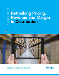 Rethinking Pricing, Revenue and Margin in Distribution