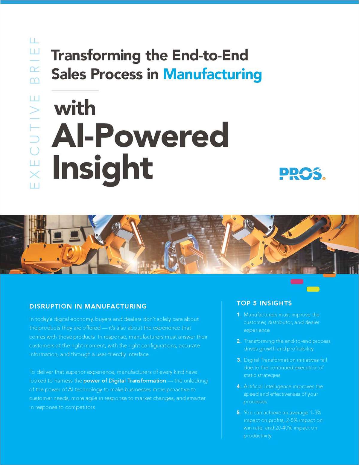 Transforming the End-to-End Sales Process in Manufacturing with AI-Powered Insight