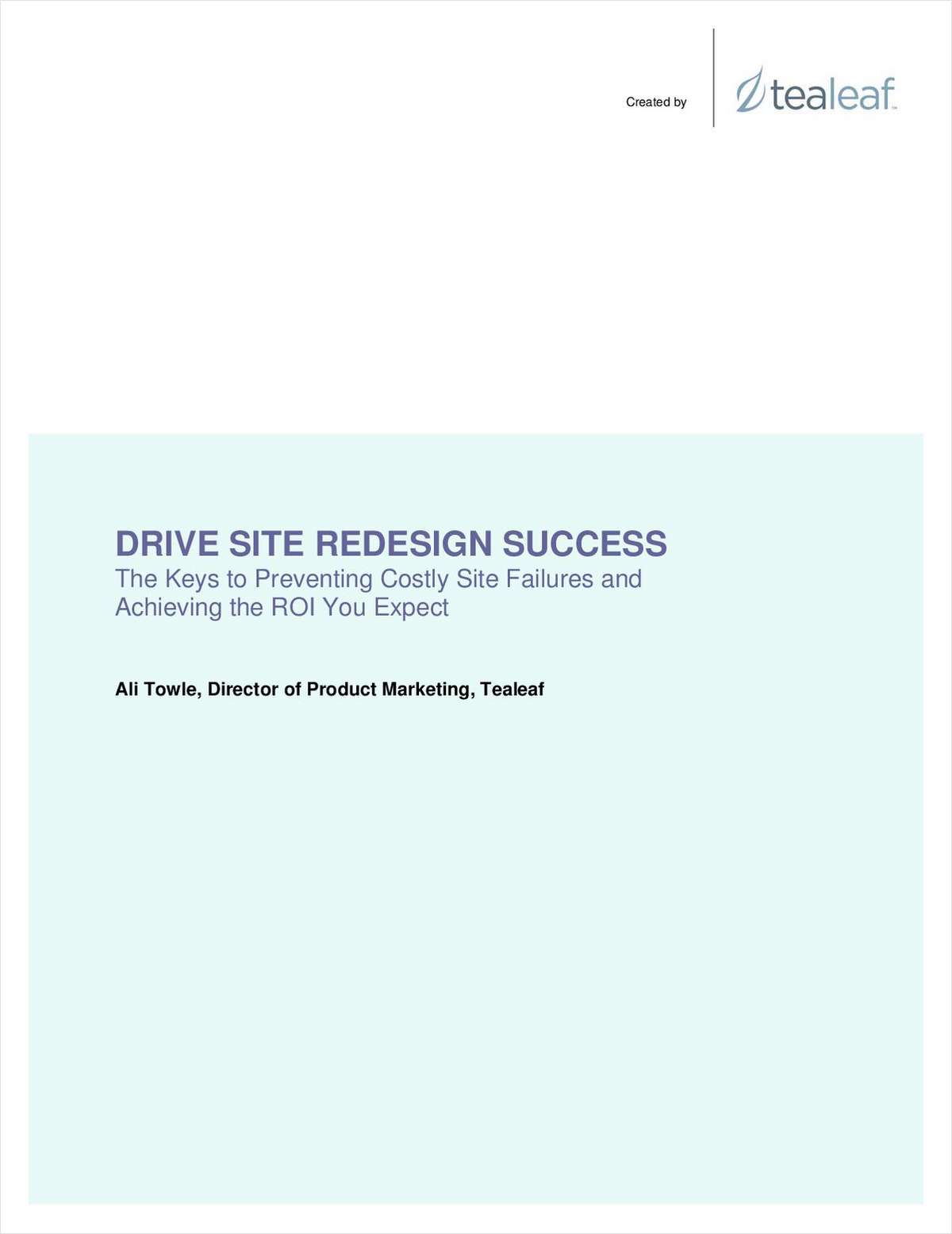 Drive Site Redesign Success