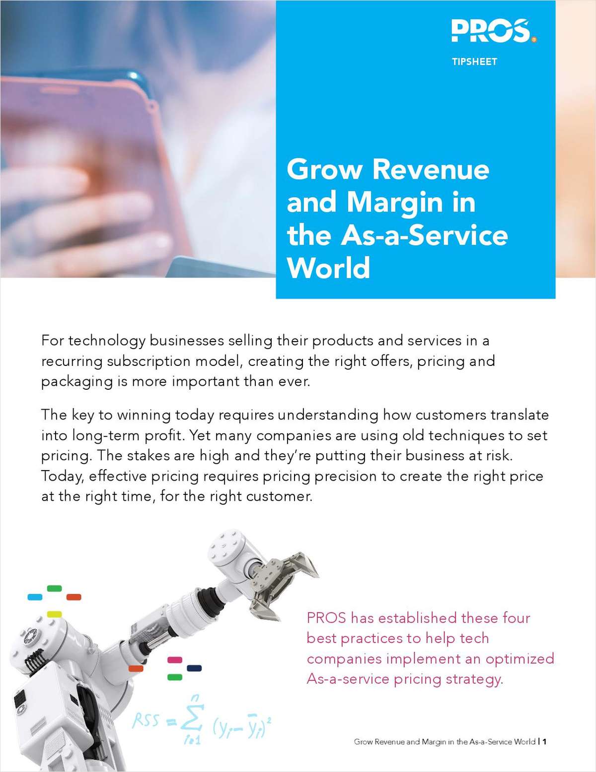 Grow Revenue and Margin in the As-A-Service World