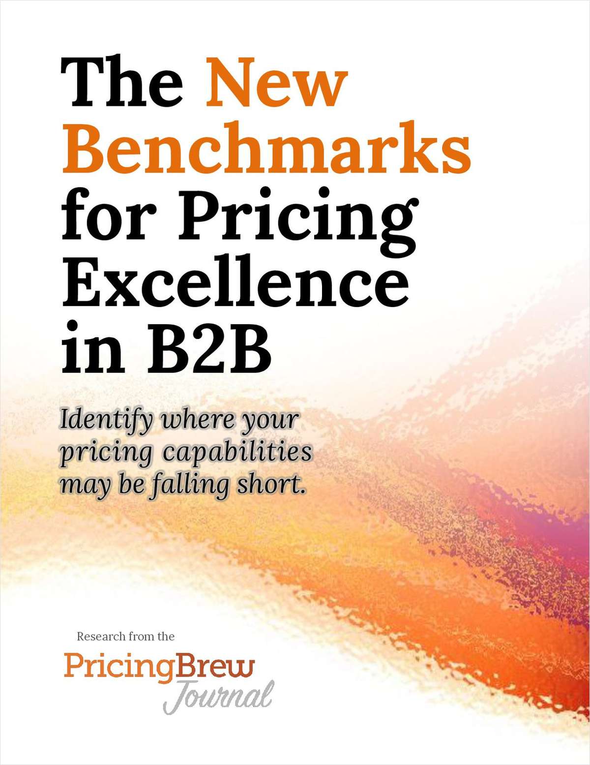 The New Benchmarks for Pricing Excellence in B2B