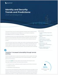 Identity & Security Trends and Predictions: 2021 and Beyond