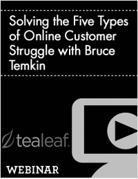 Solving the Five Types of Online Customer Struggle with Bruce Temkin