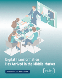 Digital Transformation Has Arrived to the Middle Market