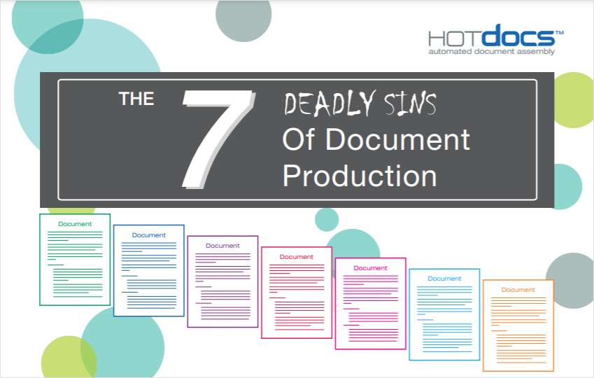 The 7 Deadly Sins of Document Production