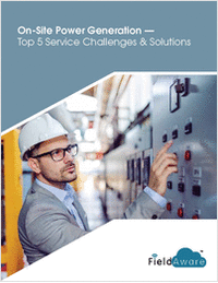 On-Site Power Generation -- Top 5 Service Challenges & Solutions