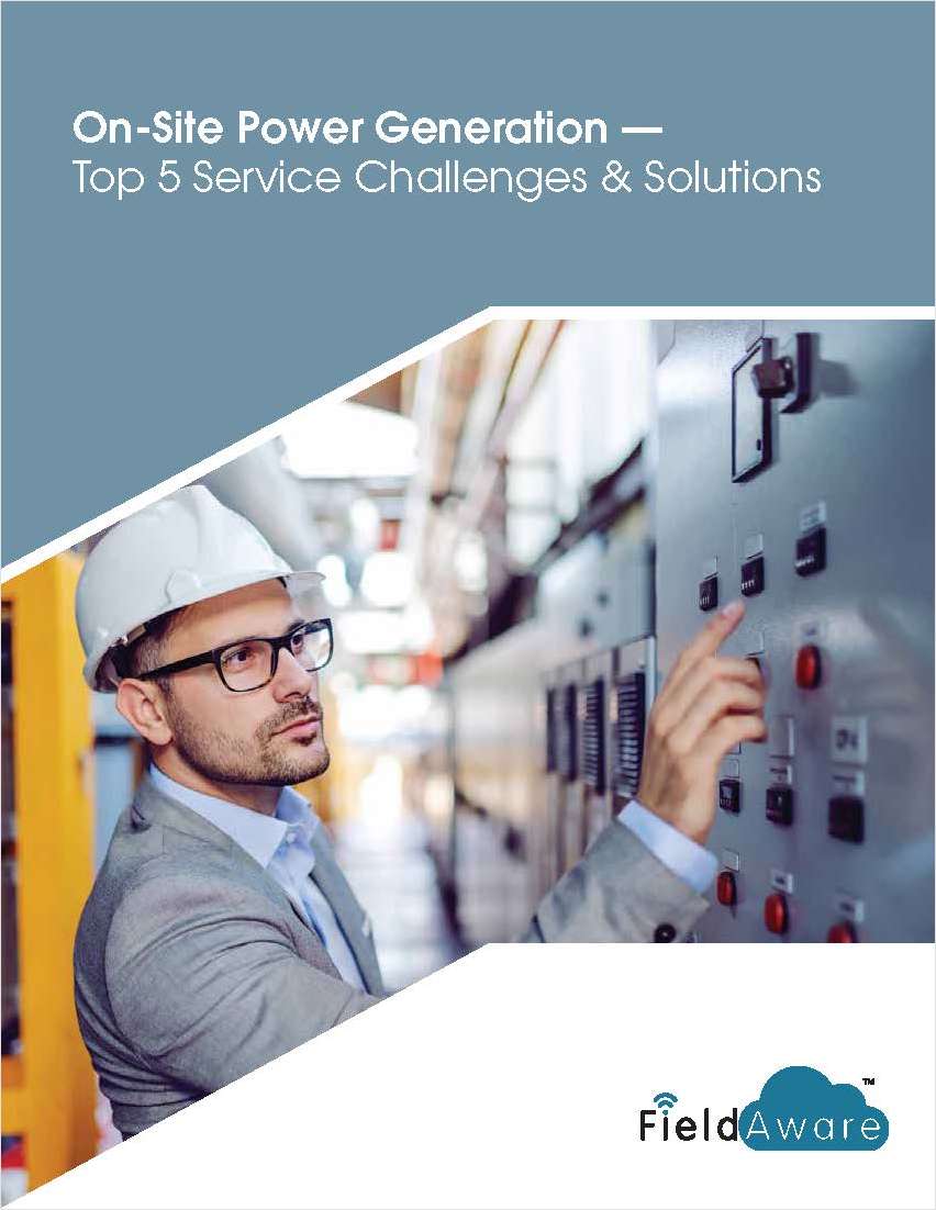 On-Site Power Generation -- Top 5 Service Challenges & Solutions