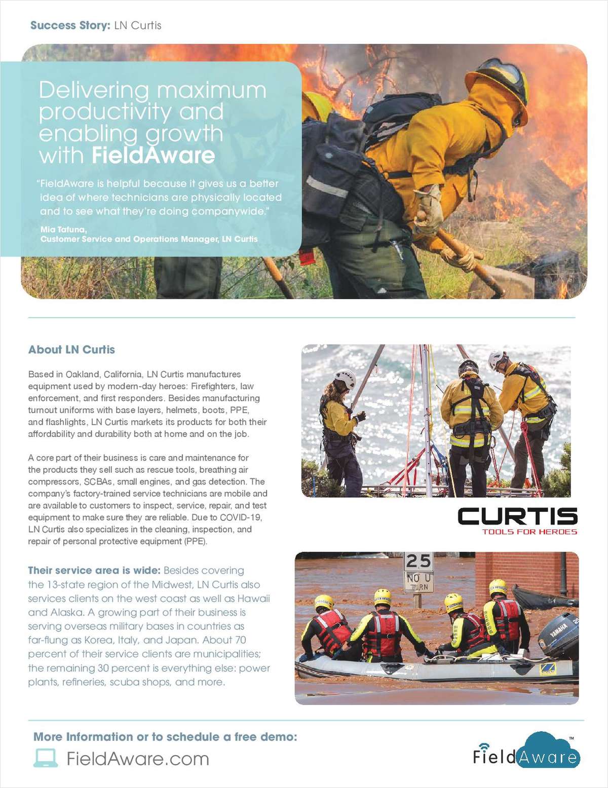 Fire, Safety & Security Field Service - LN Curtis Case Study