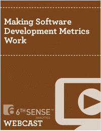 Making Software Development Metrics Work