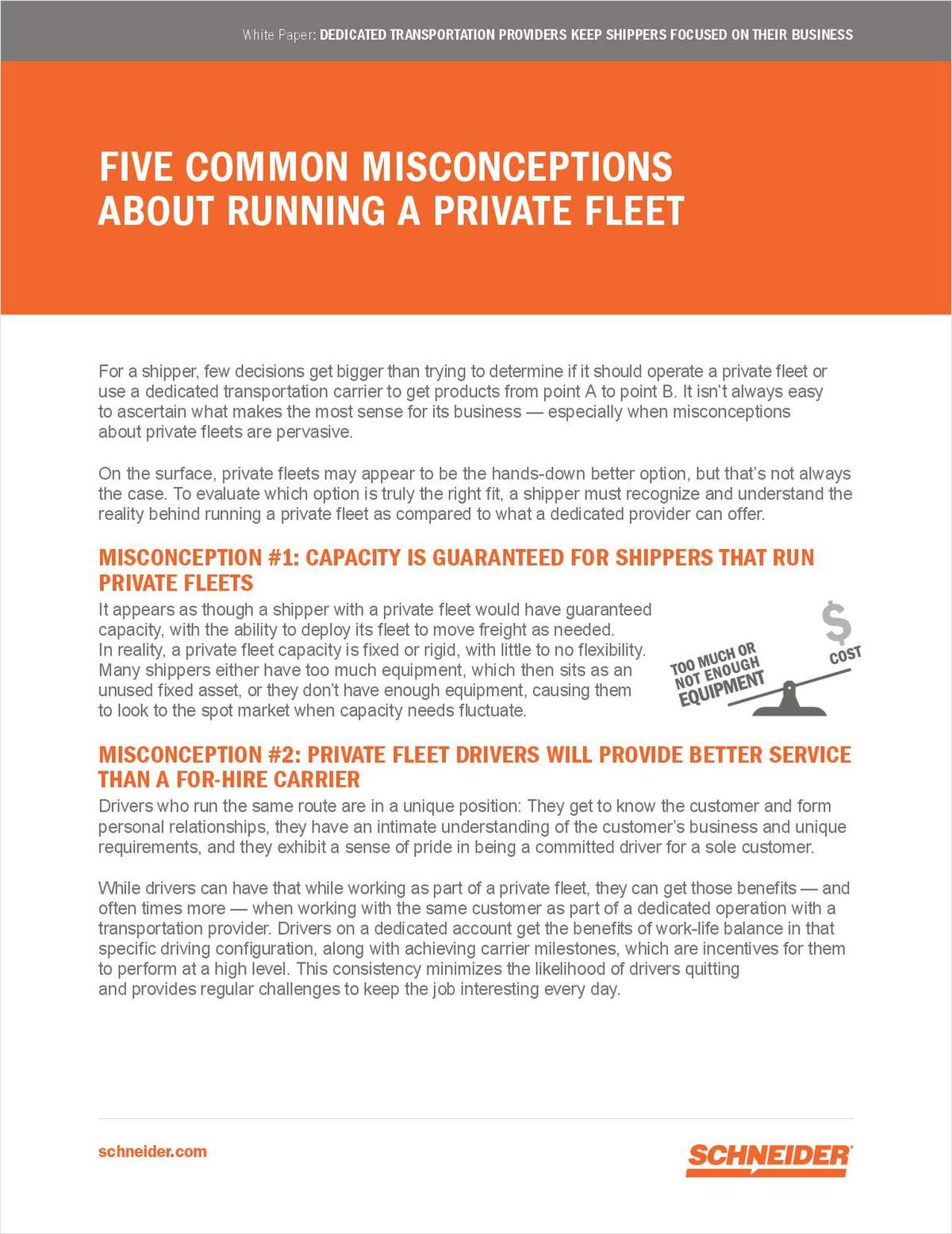 The Realities of Running a Private Fleet