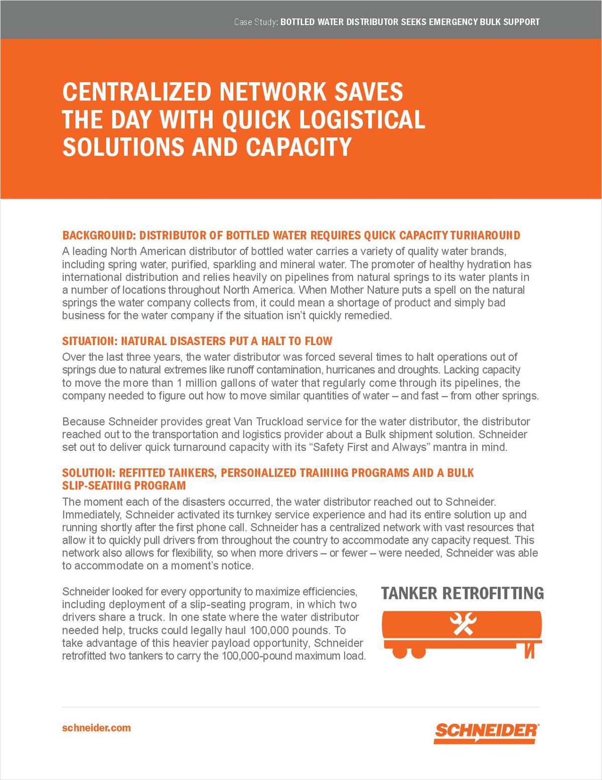 Centralized Network Saves the Day with Quick Logistical Solutions and Capacity