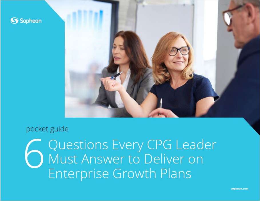 The Six Questions Every CPG Leader Must Answer to Deliver on Enterprise Growth Plans