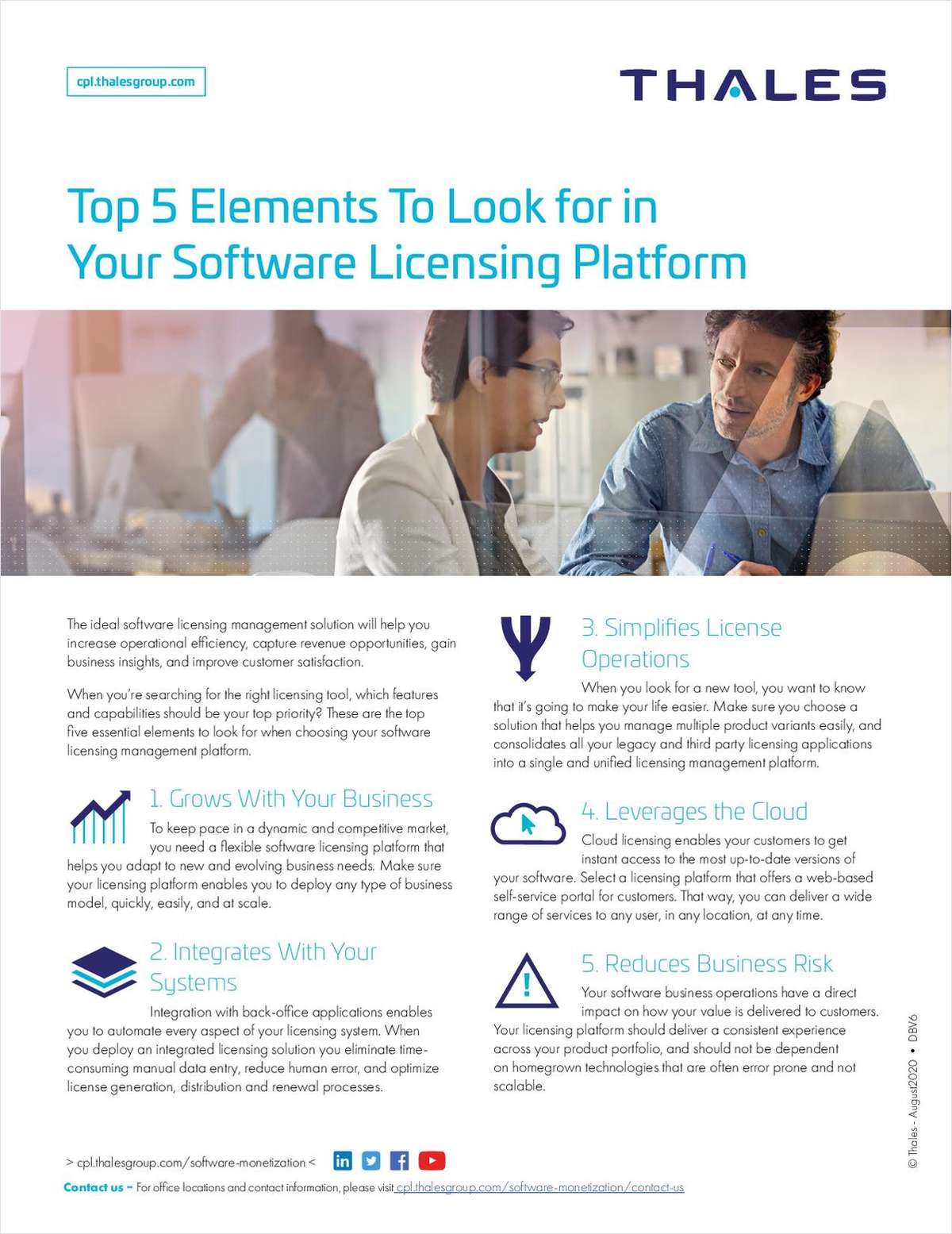 Top 5 Elements To Look for in Your Software Licensing Platform