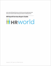 The HR World Payroll Services Buyer's Guide