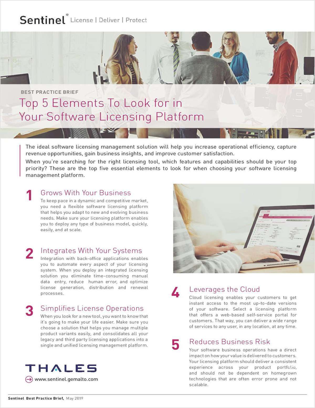 The Top Five Elements To Look for in a Software Licensing Platform